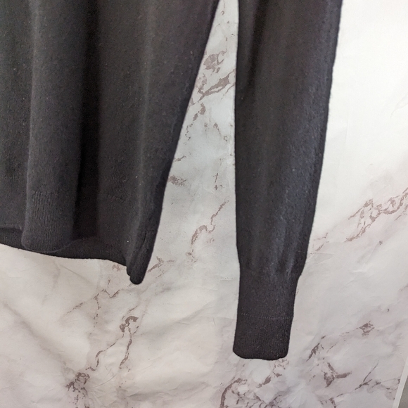 Everlane Sweater Womens XXS 2XS Black The Cashmere Crewneck Pullover Cla… - Picture 6 of 13